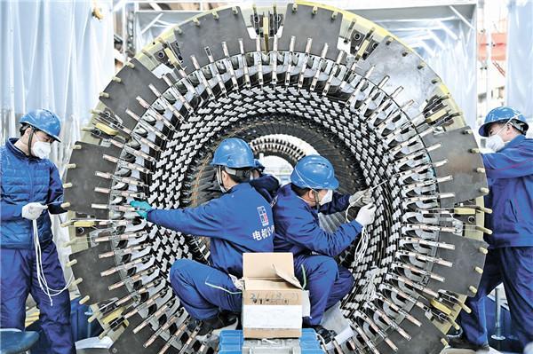 在嚴(yán)格開展疫情防控工作的同時,加緊生產(chǎn),保障重點項目產(chǎn)品完成進(jìn)度